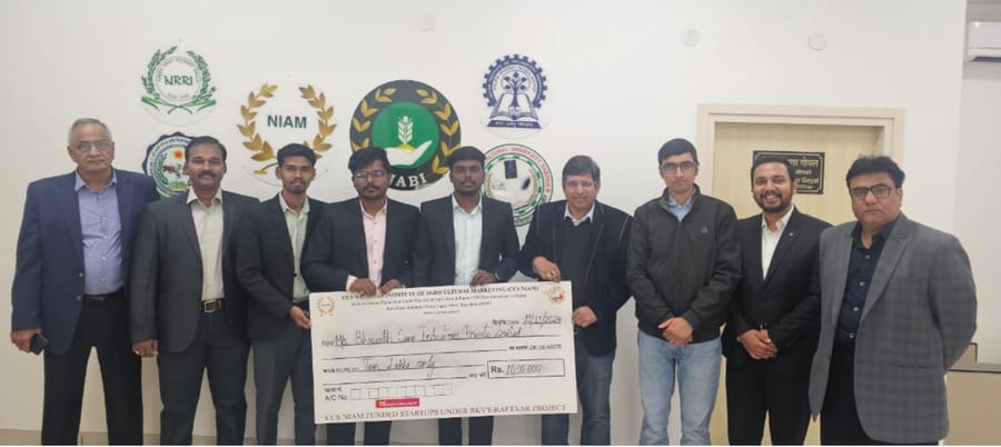 Grant cheque presentation